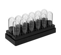Generic Lot de 12 Mini Tubes de Rouge à Lèvres Vides en Plastique, Idéal pour les Projets Cosmétiques DIY