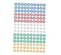 Generic Lot de 150 boules de bingo, boules d'appel uniquement, boules de comptage pour les activités de grands groupes à la maison