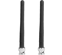 Generic Lot de 2 antennes UHF de rechange pour récepteur Sennheiser EW G3/G4 et EM-XSW 2 récepteurs EW100 EW300 EW500 G3, avec connecteur BNC, noir