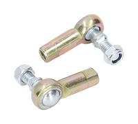Generic Lot de 2 Embouts de Biellette de Direction de 8 Mm en Alliage d'acier de Rechange pour Quad 110 Quad Dirt Bike ATV Go Kart Suspension Avant Aide à Réduire le Bruit et les Vibrations