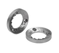 Generic Lot de 2 Fraises de Rechange Haute Performance pour Moulin à café Rancilio, Ensemble de Fraises en Acier Inoxydable de 50 Mm de Diamètre pour une Extraction Riche de la Saveur du café