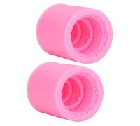Generic Lot de 2 Moules à Chocolat en Silicone Doux et Lavables pour Fondant Durable, Outil de Cuisine, pour Projet de Bricolage, Rose, 6,1 Cm