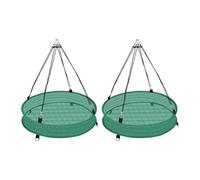 Generic Lot de 2 Plateaux Récupérateurs de Graines pour Oiseaux, Mangeoires