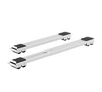 Generic Lot de 2 rails avec roues - Support de rouleau antidérapant - Extensible - Pour machine à laver et réfrigérateur