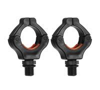 Generic Lot de 2 Têtes de Support de Canne à Pêche avec Aimant et Mécanisme à Ressort, Compatible avec la Norme Britannique de Filetage M3/8, Support de Poignée de Pêche, Accessoires de Matériel