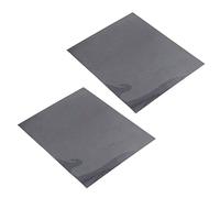 Generic Lot de 2 Vinyles HTV Noirs, Transfert de Chaleur Facile pour Cadeaux Personnalisés, T-shirts
