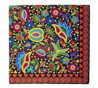 Generic Lot de 20 serviettes en papier 3 plis avec motifs d'art populaire polonais - Souvenirs de Pologne - Parfait pour la maison, le restaurant, le bureau, la cuisine - Lot de 20 pièces (33 x 33 cm)