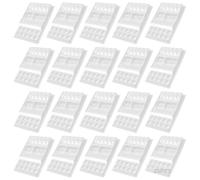 Generic Lot de 25 porte-gobelets jetables pour encre de tatouage, 20,1 x 14 x 2,8 cm, pour outils de tatouage, accessoires de palette de couleurs