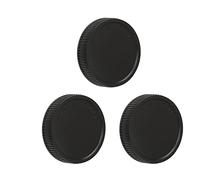 Generic Lot de 3 Capuchons D'objectif Arrière Portables et Résistants pour Caméra Télescope M42 X 0,75, Excellente Protection pour Les Objectifs Précieux, Anti-poussière pour Les Propriétaires de
