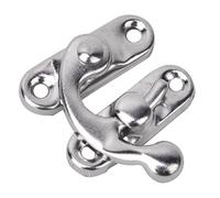 Generic Lot de 30 Crochets à Loquet Durables en Fer de Style Rétro pour Boîtes Cadeaux à Bijoux 3,2 X 2,8 Cm, Remplacement Parfait pour Boîte à Bijoux et Coffret Cadeau, Bronze/jaune/argent (crochet