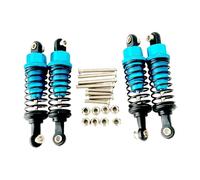 Generic Lot de 4 Amortisseurs à pour Voitures Télécommandées, Pièces de Rechange pour Amortisseurs RC à L'échelle 1/12 et 1/16, pour D90, MN82, MN99, Bleu Ciel