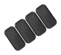 Generic Lot de 4 Capuchons de Base de Siège pour Transporteur T5 T6 Kombi, Résistant à L'usure, pour Voiture, pour Protéger la Base de Siège, Matériau ABS Durable, 4 Pièces