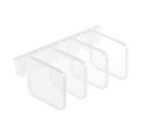 Generic Lot de 4 organisateurs de rangement pour réfrigérateur, séparateurs de cloison de cuisine