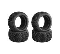 Generic Lot de 4 Pneus En Caoutchouc Souple pour Télécommande de Voiture, Accessoires de Bricolage