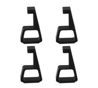 Generic Lot de 4 supports horizontaux fins en silicone antidérapant pour dissipation de la chaleur de la console de jeu (noir)