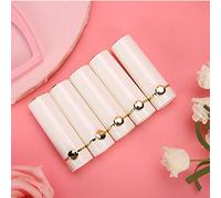 Generic Lot de 5 Tubes de Rouge à Lèvres DIY, Contenants Vides Portables et écologiques pour un Usage Domestique, Fabriqués en Matériau ABS Durable