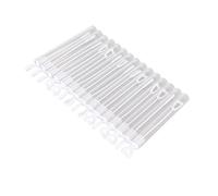 Generic Lot de 50 Baguettes à Bulles étanches en Vrac pour Un Plaisir Facile pour Les Mariages, Les Anniversaires, Ensemble de Baguettes à Bulles Transparentes pour Un Divertissement sans Fin, pour