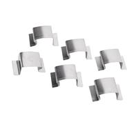 Generic Lot de 50 Clips en Verre pour Serre de Jardin, en G à Ressorts en Acier Inoxydable pour Plantes Grimpantes, avec Installation Facile pour L'entretien de la Serre de Jardin