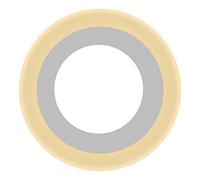 Generic Lot de 500 Tubes D'extension de Cheveux en Aluminium, Micro-anneaux pour Décorations de Tressage de Cheveux, Sûrs et Durables, Adaptés à les Types de, 5 Couleurs au Choix, pour les (Blanc