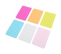 Generic Lot de 6 Supports de Coque de Téléphone à Ventouse avec Poignée Solide de 40 Tasses pour Téléphones Portables Universels, Adaptés aux Fenêtres de Douche Miroir, Utilisation en