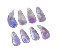 Generic Lot de 8 protège-doigts pour guzheng enfant, accessoires confortables pour les performances des enfants de 3 à 5 ans, Bleu