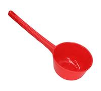 Generic Louche à Eau à Long Manche, Grande capacité, Cuillère à Eau en Plastique épais pour Jardin, Cuisine, Salle de Bain, Convient pour Laver les Fleurs, Arroser les Fleurs, Matériau PE (rouge)