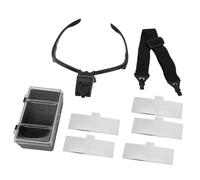 Generic Loupe Bandeau avec Lumière LED 5 Lentilles pour Un Travail de Précision pour L'utilisation D'extensions de Cils