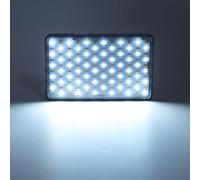 Generic Lumière de Remplissage Vidéo pour Photographie 2500K 9000K, 120 Perles LED Haute luminosité, Grand Angle de Faisceau de 120°, Cri > 95, Batterie 3000 MAh pour Diffusion en Direct, Maquillage,