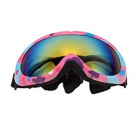 Generic Lunettes de Soleil pour Chien, Mignonnes Lunettes Rouges pour Animaux de Compagnie, Protection UV, Respirantes pour Les Yeux des Chiens, Conduite, Marche, PC PVC, 1 X de Soleil pour Chien