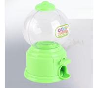 Generic Machine à Bonbons pour Enfants, Mini Distributeur de Boules de Gomme en Plastique Portable pour Enfants, Temps de Collation à la Maternelle (GREEN)
