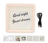 Generic Machine à Bruit Blanc pour Dormir avec Veilleuse et Haut-parleur Sortie Sonore 3 W Durée de Lecture 10-24 Heures Sons Apaisants Éclairage Ambiant pour (Blanc + 5 morceaux de papier pour