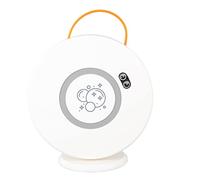 Generic Machine à Bulles à Rotation Automatique, Souffleur à Bulles Entièment Fermé en ABS, Rechargable par USB pour Anniversaire, Fête (White)