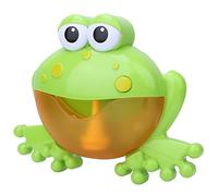 Generic Machine à Bulles électrique Grenouille, Jouet, Musique Délicate, Partenaire de Bain pour Enfants de Plus de 18 Mois, Surface Lisse, Plastique, Batterie 2xAA Non Incluse,