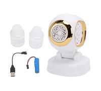 Generic Machine à Bulles Extérieure à Piles de Sortie de Bulle Portative de Fabricant de Bulle de Partie de Souffleur de D'étape : 5,9 * 5,1 * 7,2 Pouces (White)