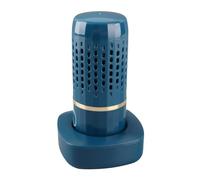 Generic Machine à Laver les Fruits et Légumes sans Fil, Matériau de qualité Supérieure, Automatique, pour la Maison, Chargement USB pour les Employés de Bureau (BLUE)