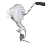 Generic Machine à Macaronis Manuelle en Alliage D'aluminium, Machine à Presser les Nouilles à Manivelle Portable pour la Cuisine du Restaurant, Facile à Utiliser pour la Plupart des Gens, Argent, 1