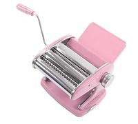 Generic Machine à Pâtes Multifonction en Acier Inoxydable, pour Rouler les Nouilles, pour la Cuisine à Domicile, Opération Manuelle Facile, épaisseur Réglable, Cadeau Parfait (Ventouse 2 Couteaux)