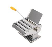 Generic Machine à Presser les Pâtes Manuelle en Acier Inoxydable, pour la Maison, le Restaurant, L'hôtel, 6 Niveaux D'épaisseur Réglable 3600g 3mm 4.5mm 8mm