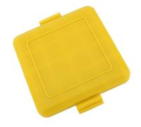 Generic Machine à Sandwichs Toastie pour -ondes, Conception Compacte Antiadhésive pour Petit Déjeuner Rapide, Collations au Fromage grillé, Silicone 170x145x35mm (YELLOW)