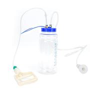 Generic Machine à Traire de Chèvre, Traite Manuelle Portable avec Forte Aspiration pour Usage Domestique, capacité de 2L (Simple face)