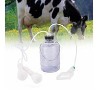 Generic Machine à Traire Portable, Kit D'opération Manuelle à Aspiration Douce pour les Agriculteurs Domestiques, Vaches, Moutons, Chèvres (pour bovins)