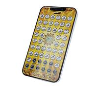 Generic Machine d'apprentissage Arabe, Jouet de Lecture éducatif pour Enfants de Plus de 3 Ans, Tapis d'apprentissage Arabe en Plastique, 3 Pièces Alimentées par Piles AA pour L'éducation Précoce