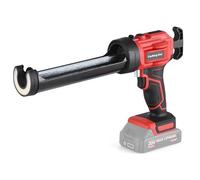 Generic Machine de Calfeutrage sans Fil 20 V, Outil Adhésif de Calfeutrage sans Effort pour Sceller le Remplissage avec des Vitesses Réglables, Conception de Lumière LED pour Fenêtres, Portes (rouge)