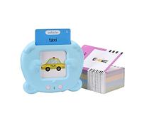 Generic Machine de Lecture de Cartes, Jouet Interactif de Cartes Flash pour L'apprentissage du Développement des Tout-petits, Rose, Rechargeable par USB (Genericbe4ua0ifqd-220920LD02-1)