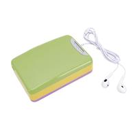 Generic Magnétophone à Cassette Rétro avec Diffusion FM et Prise Casque pour Appareil Portable Audiophiles Nostalgiques (Green)