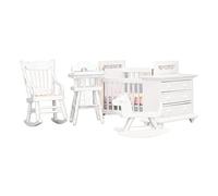 Generic Magnifique Ensemble de Meubles de Maison de Poupée 1:12, Chaise de bébé Réaliste, Cadeau D'armoire pour Les Arts et L'artisanat, Matériau de Bouleau écologique, Décoration de Salon