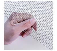 Generic Maille En Acier Grillage Filtre 10 Mesh 100 Mesh Grille Métallique Maille Résistant À La Chaleur Grillage Anti Rongeur INOX Pour Évent, Filtre, Fenêtre & Jardin,10 mesh,1x2m(39x78inch)