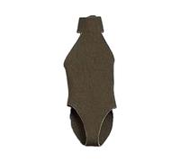 Generic Maillot de Bain pour Figurine Justaucorps Vêtement Tenue Miniature Costume En Tissu Souple Facile à Mettre Convenable pour Personnaliser Les Poupées E, Vert