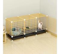 Generic Mall Cage en métal pour petit animal domestique pliable pour petit animal domestique Taille 70 x 70 x 107 cm sagesse (111 x 39 x 48 cm)