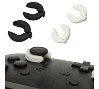 Generic Manette de protection anti-dérive pour manette Switch Pro - Stabilisateur de jeu - Anneau de fixation - Noir